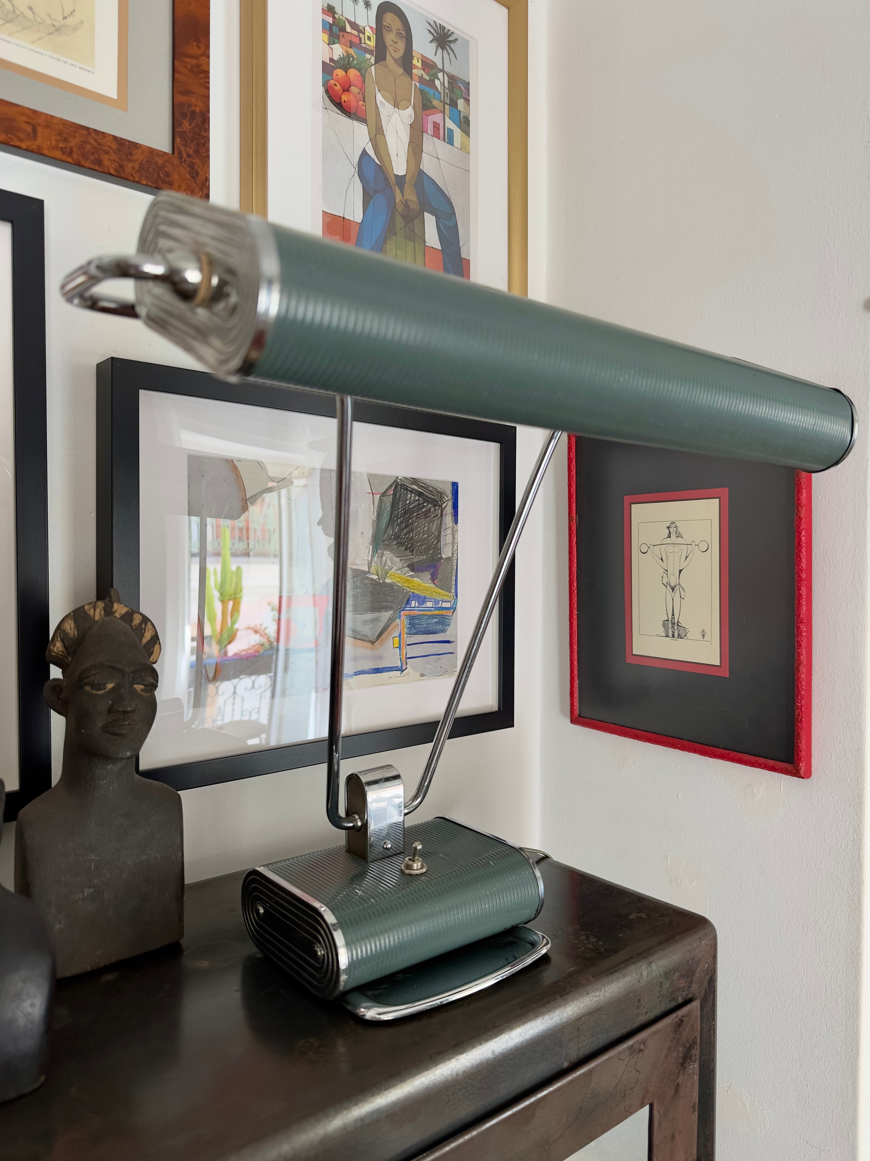 Candeeiro Design Eileen Gray Arte Deco / Anos 30-40