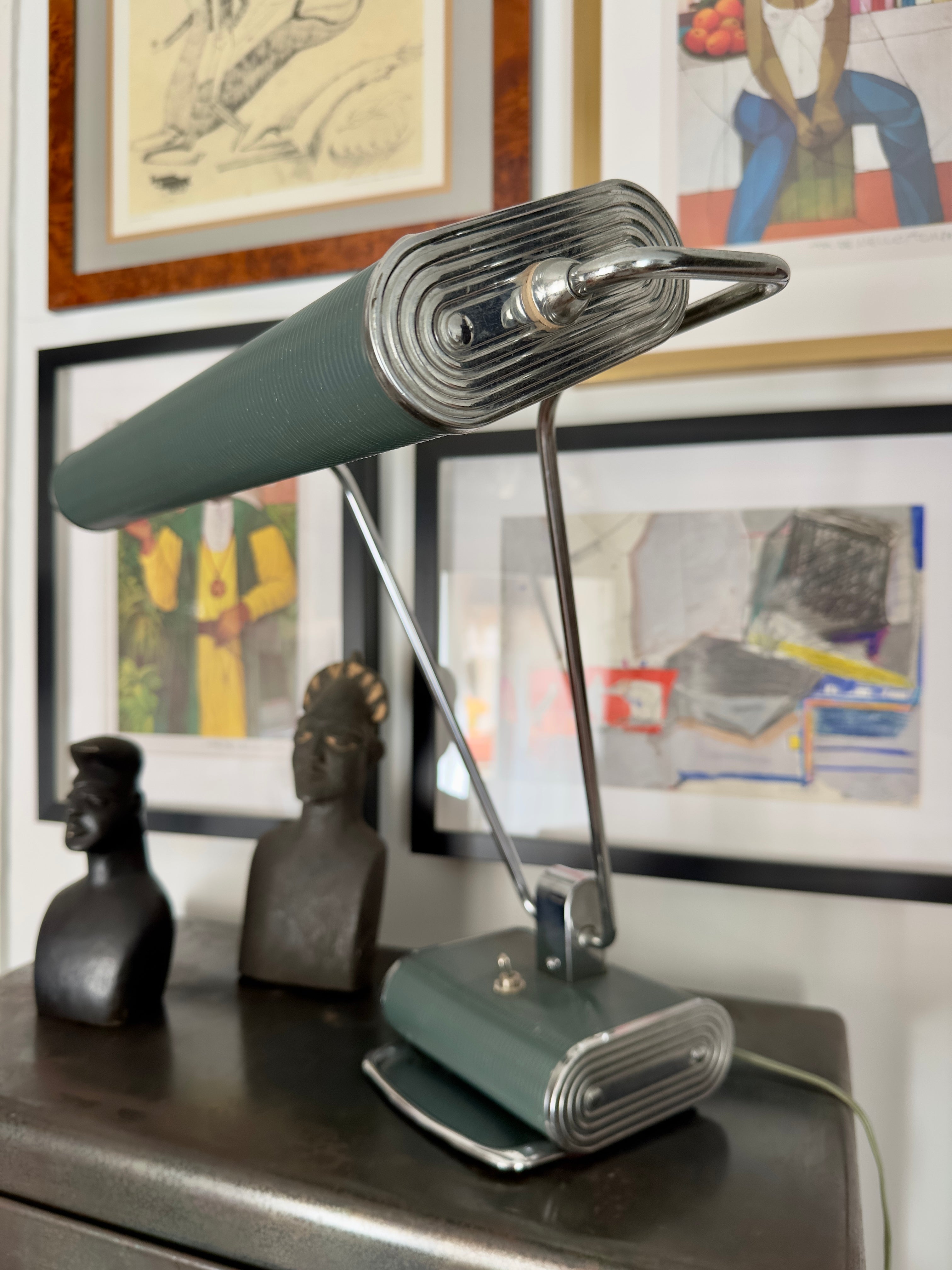 Candeeiro Design Eileen Gray Arte Deco / Anos 30-40