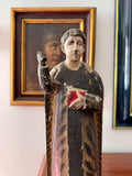 Santo / Escultura de Santo Dominicano do Século XIX
