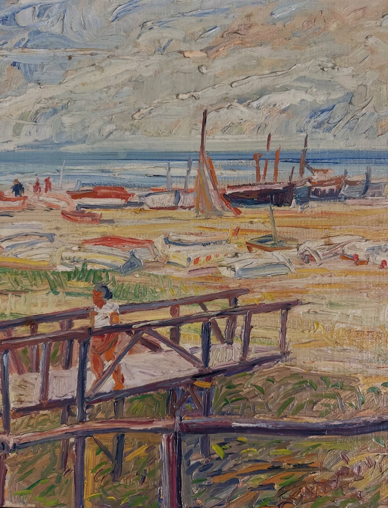 Quadro / Pintura de Praia