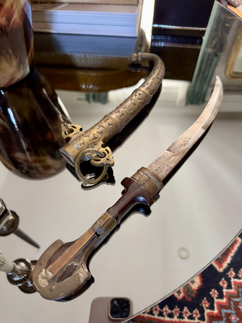 Bronze / Punhal do Século XIX do Norte de África