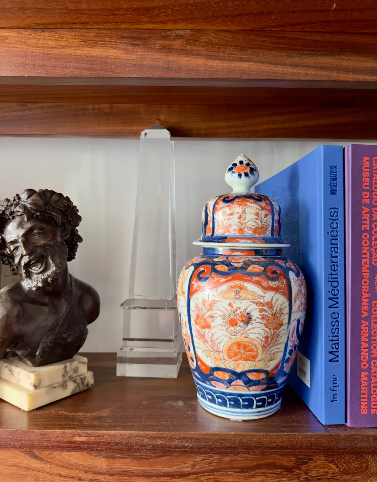 Porcelana / Pote Imari do Século XIX