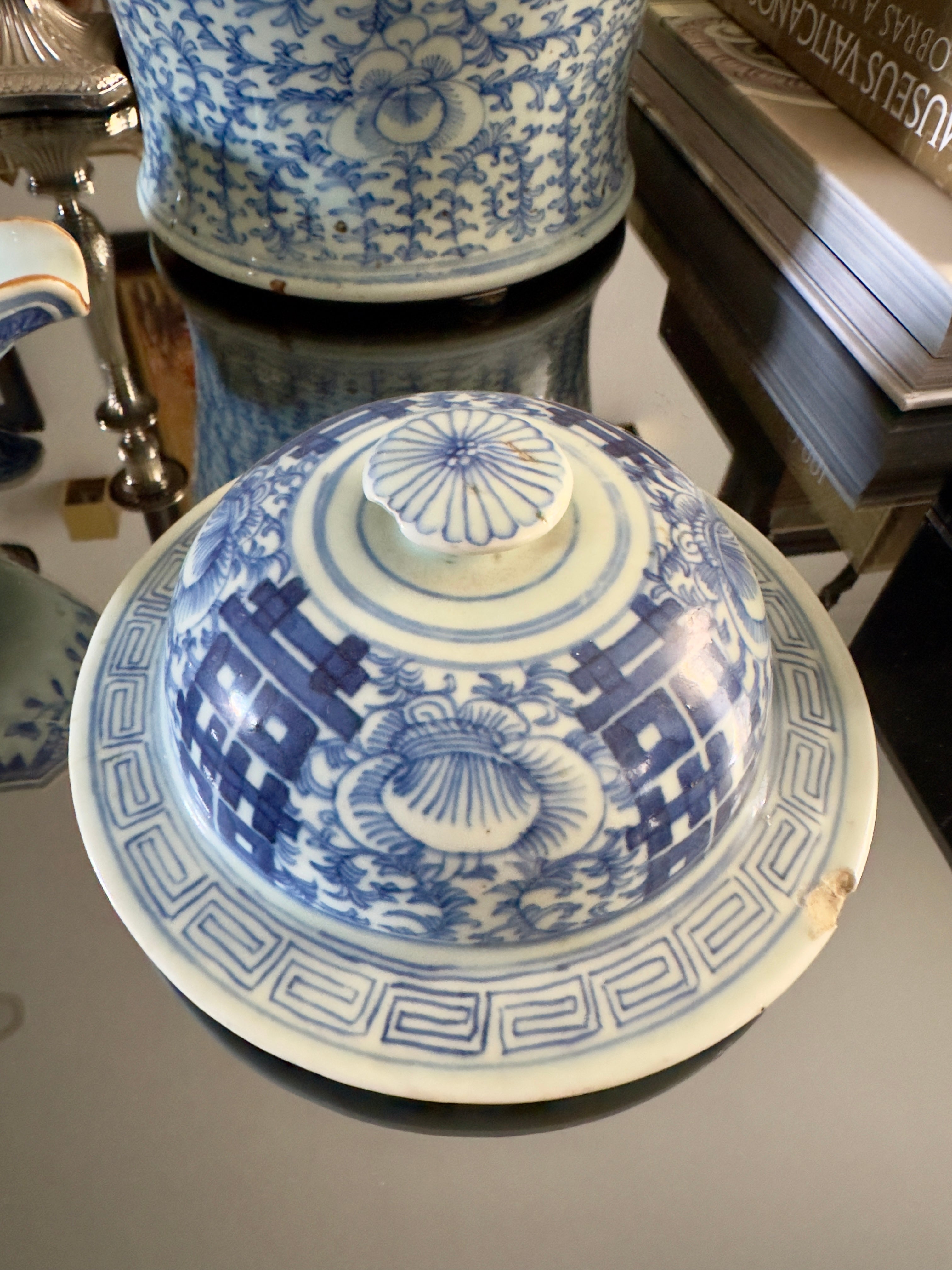 Porcelana / Pote chinês do Século XIX