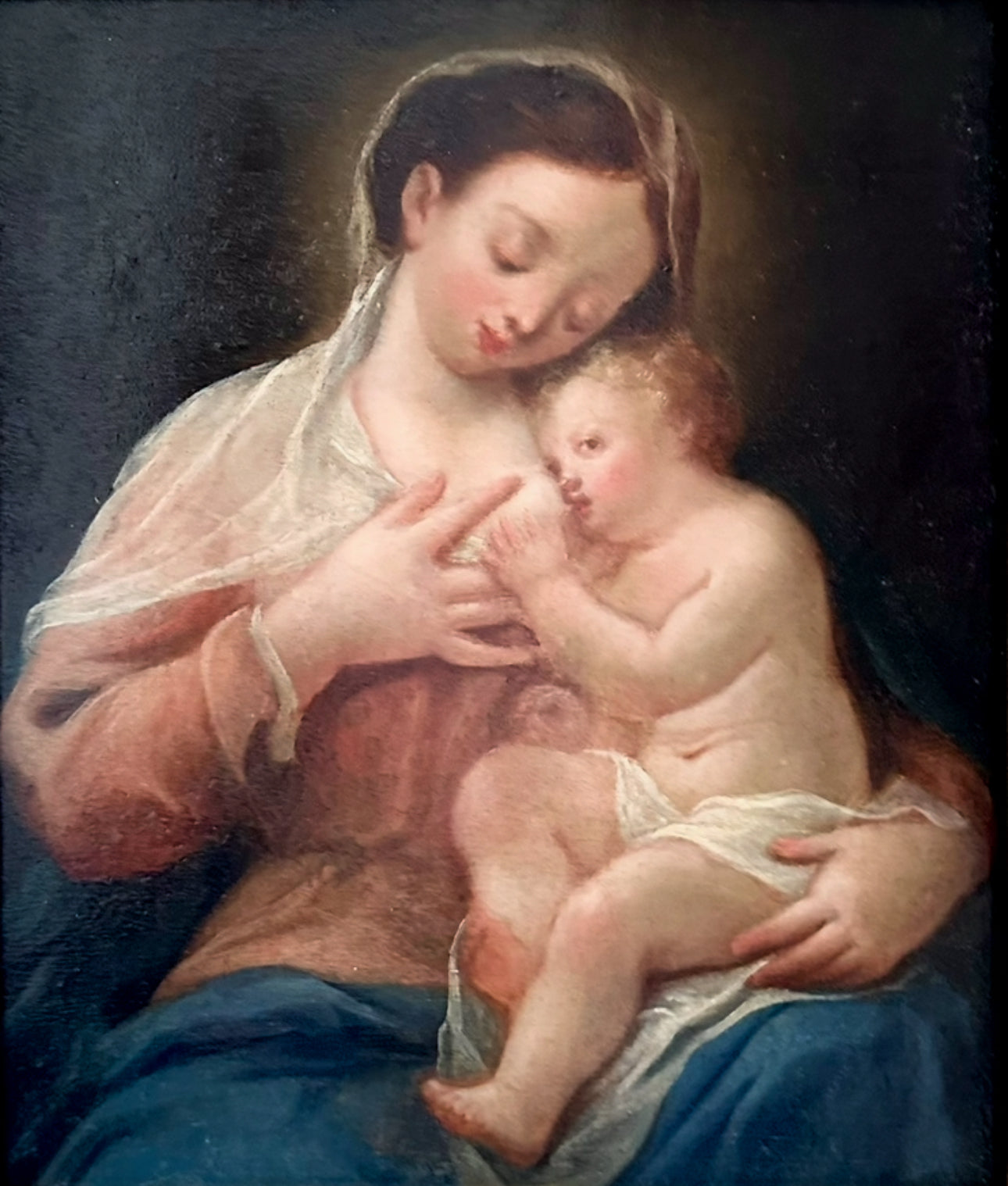 Quadros / Pinturas de Nossa Senhora do Leite do Século XVII