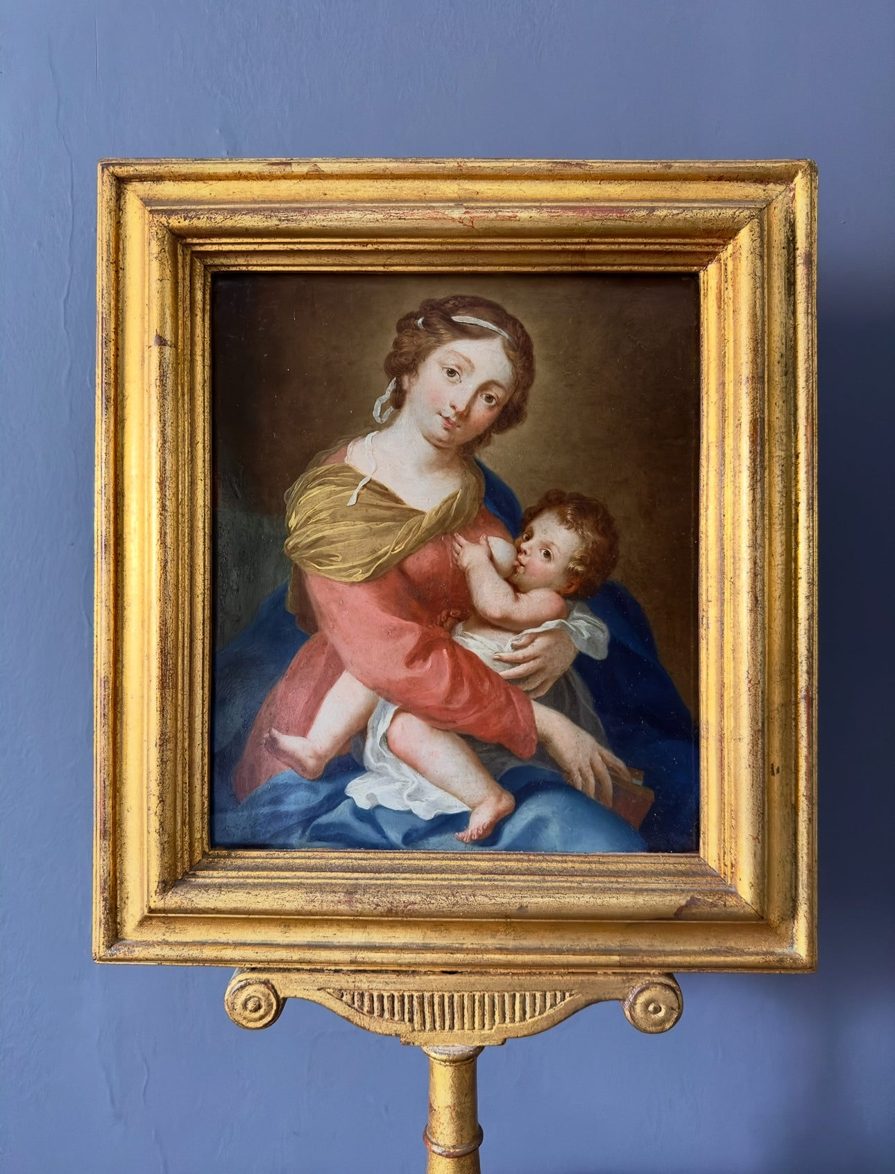 Quadros / Pinturas de Nossa Senhora do Leite do Século XVII