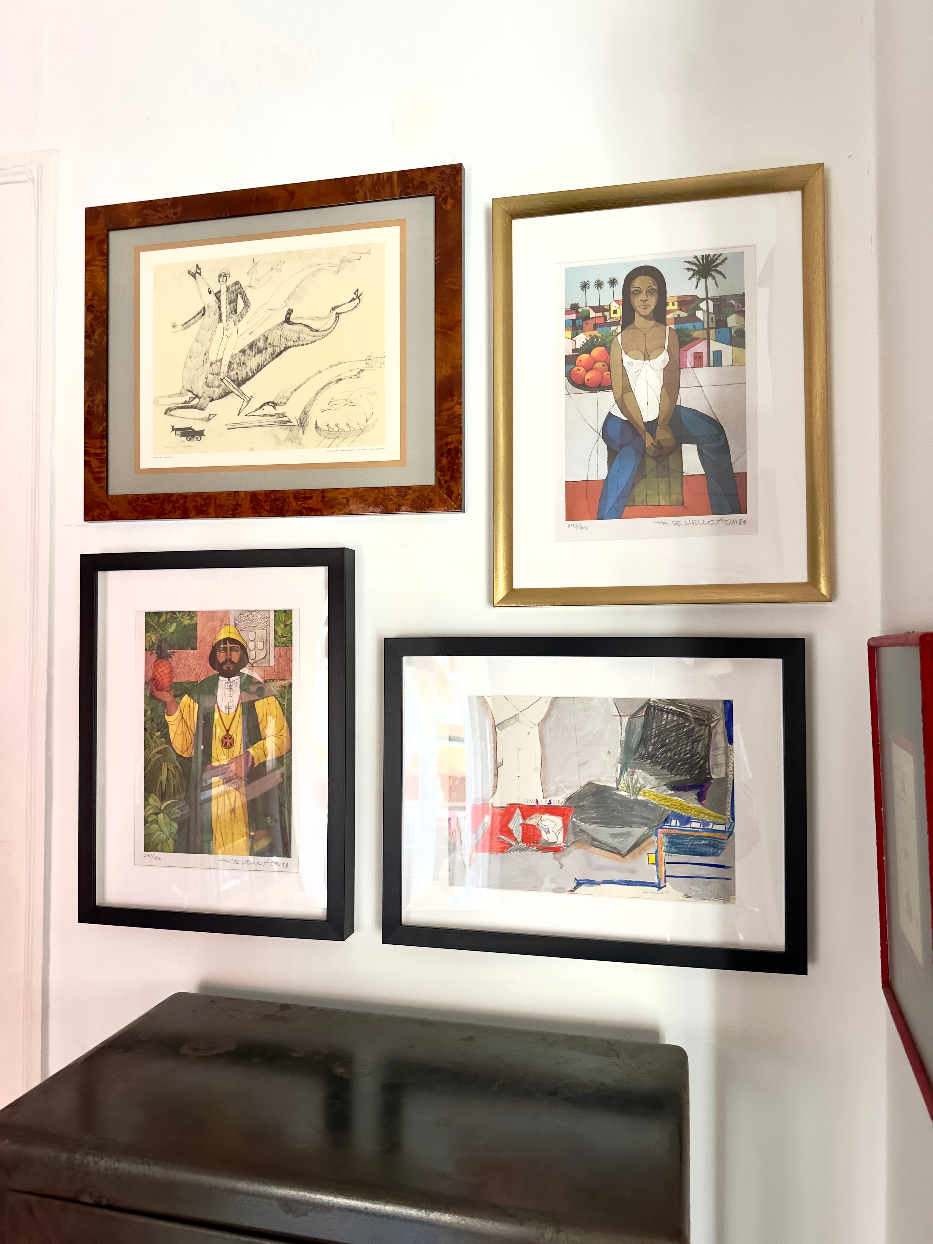 Quadro / Serigrafia de Thomaz José de Mello (TOM)