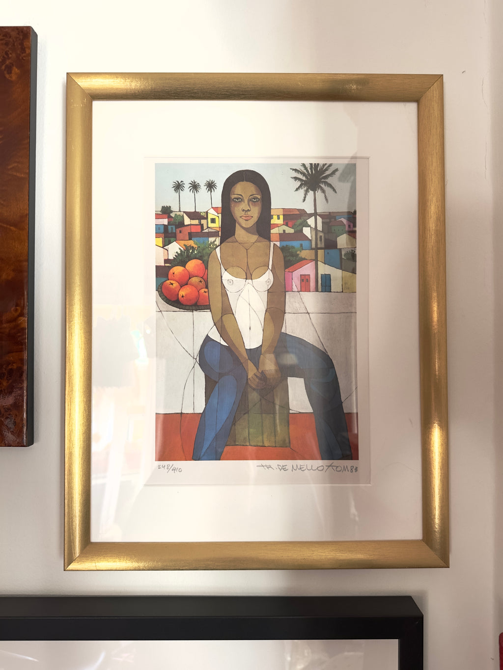 Quadro / Serigrafia de Thomaz José de Mello (TOM)