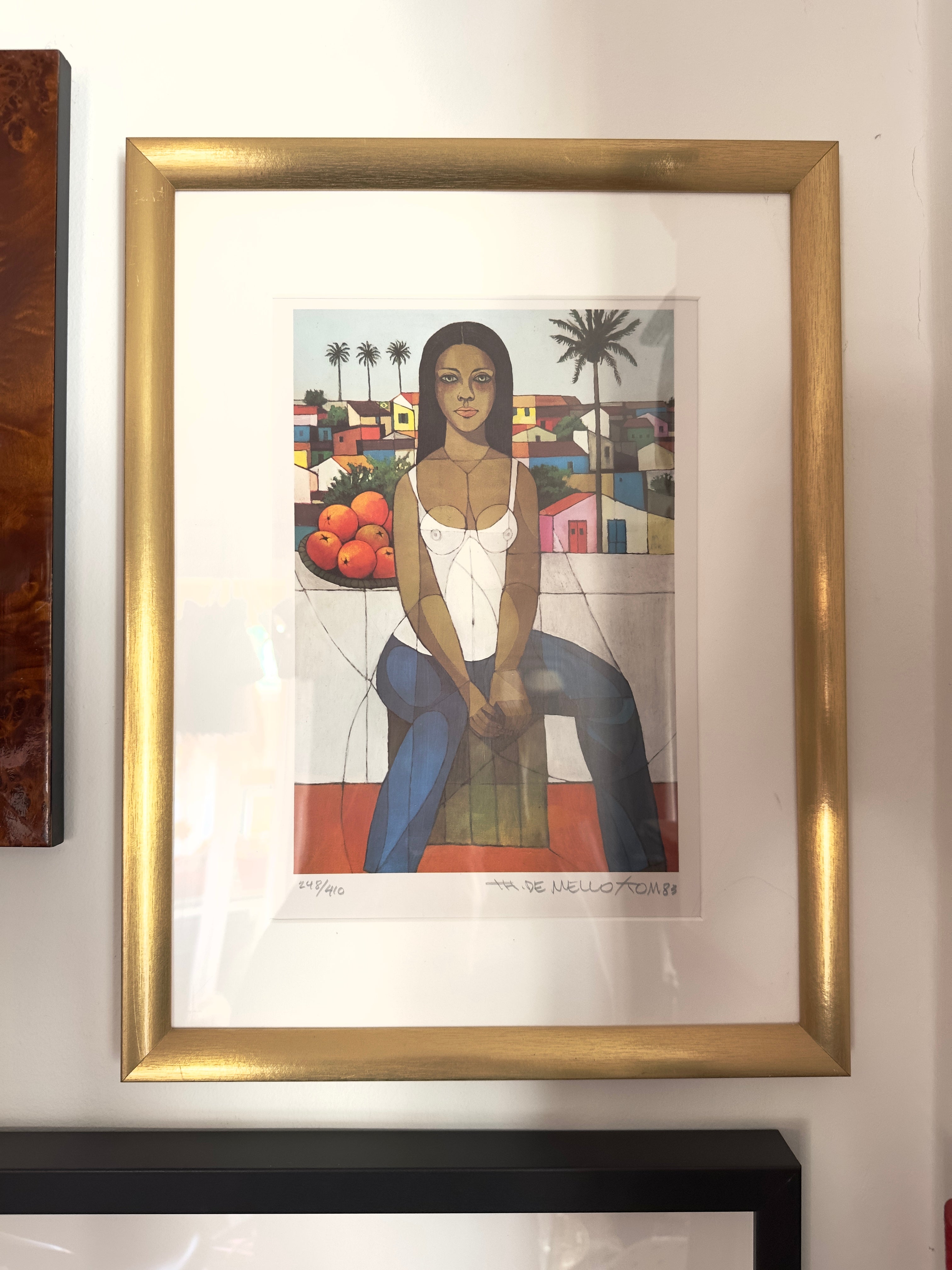 Quadro / Serigrafia de Thomaz José de Mello (TOM)