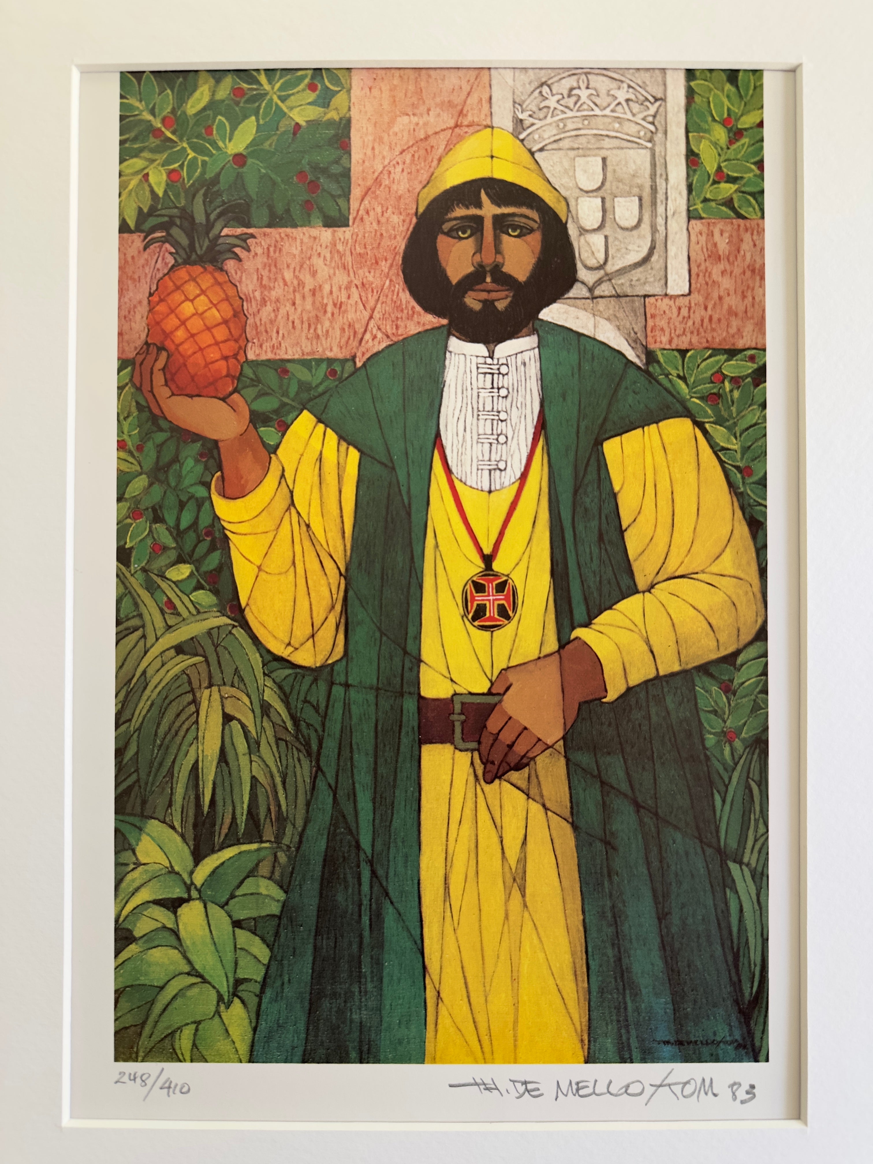 Quadro / Serigrafia de Thomaz José de Mello (TOM)