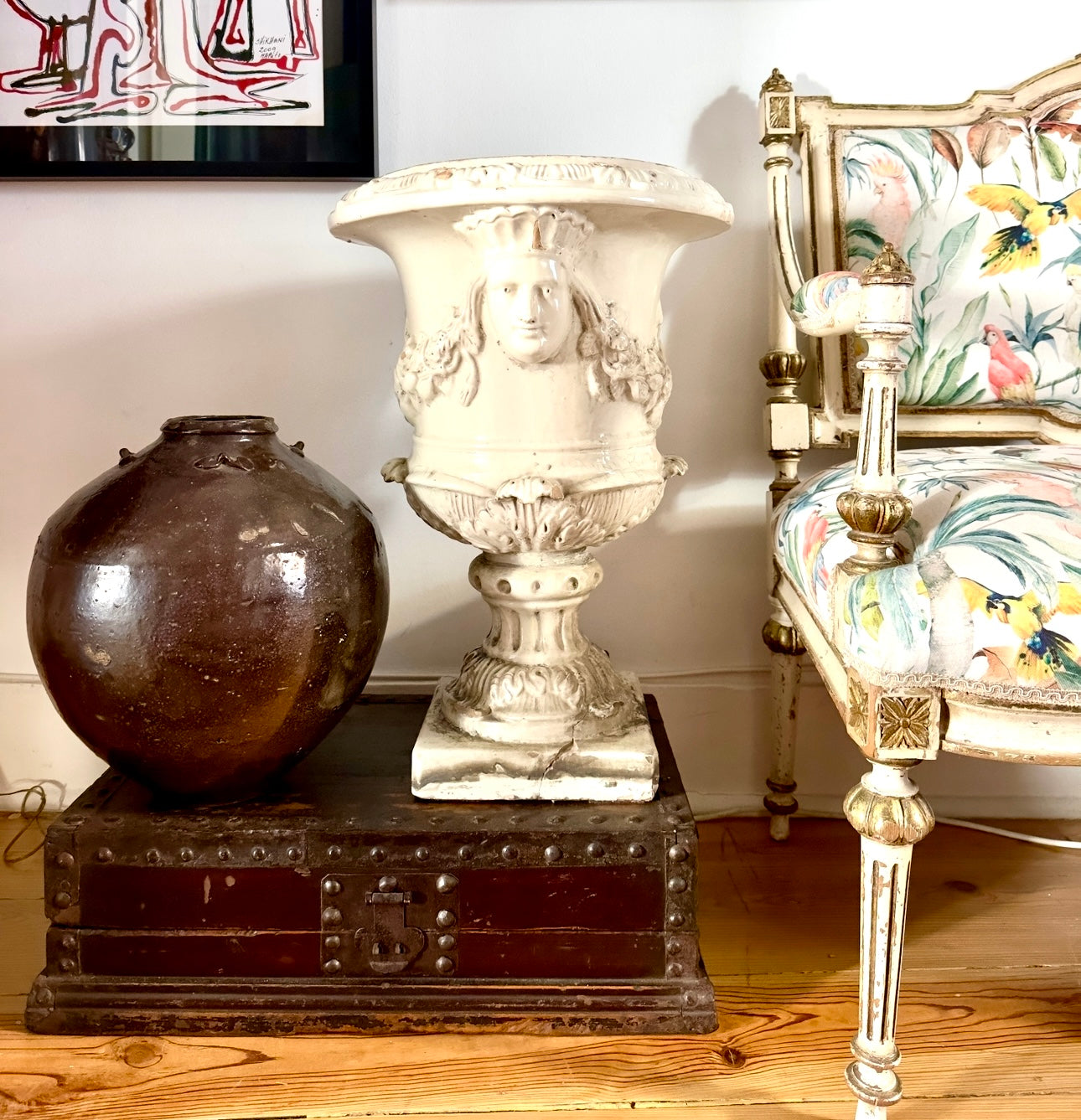 Cerâmica / Pote Martavan S.E. Ásia do Século XVII