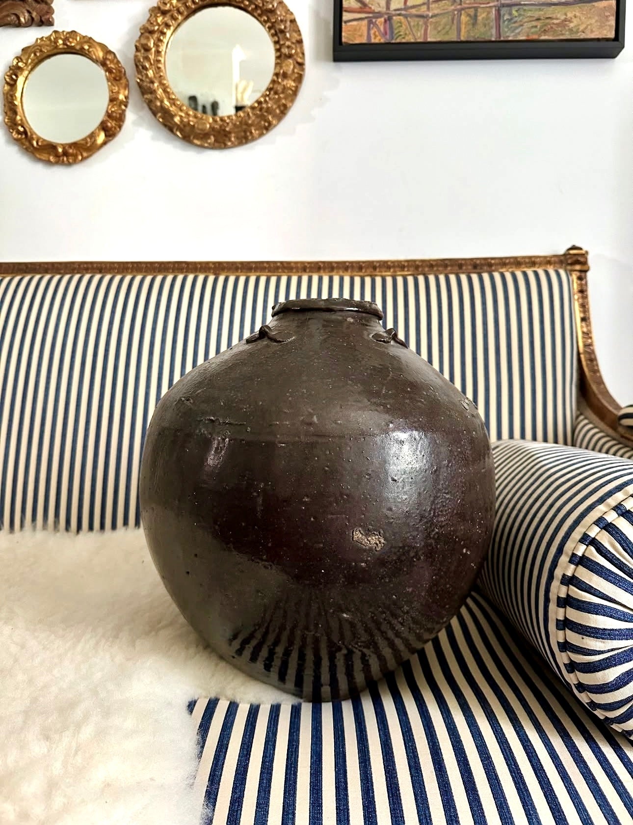 Cerâmica / Pote Martavan S.E. Ásia do Século XVII