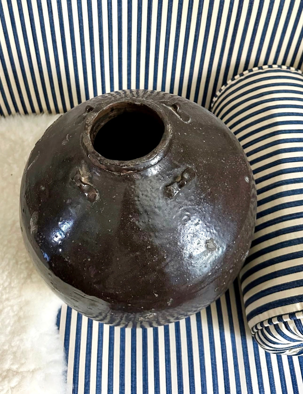 Cerâmica / Pote Martavan S.E. Ásia do Século XVII