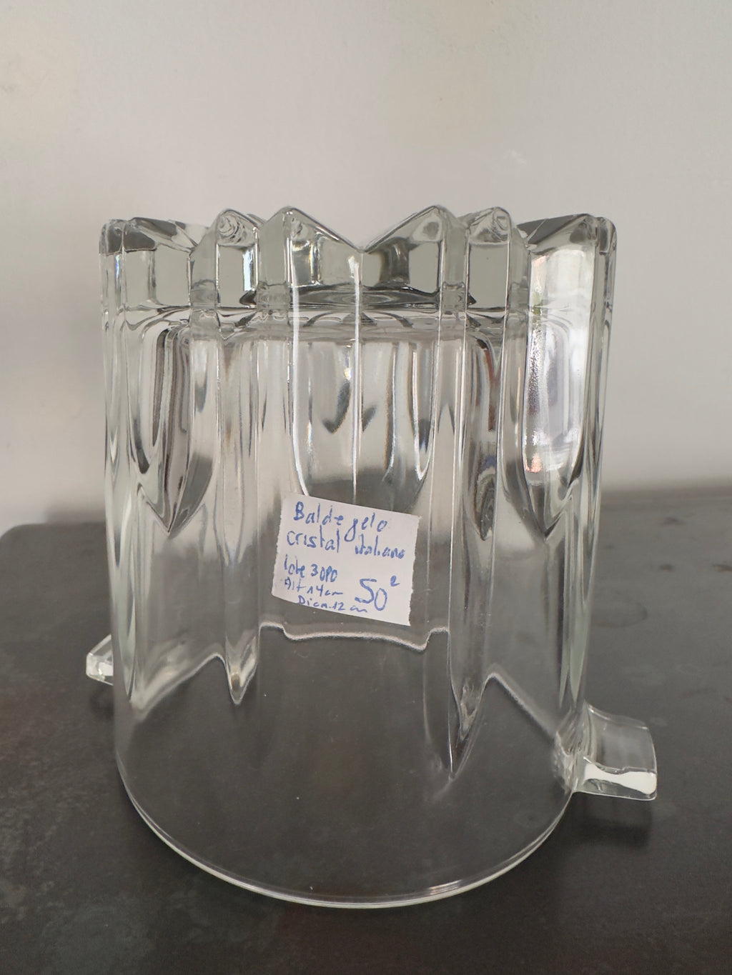 Cristal / Balde gelo italiano