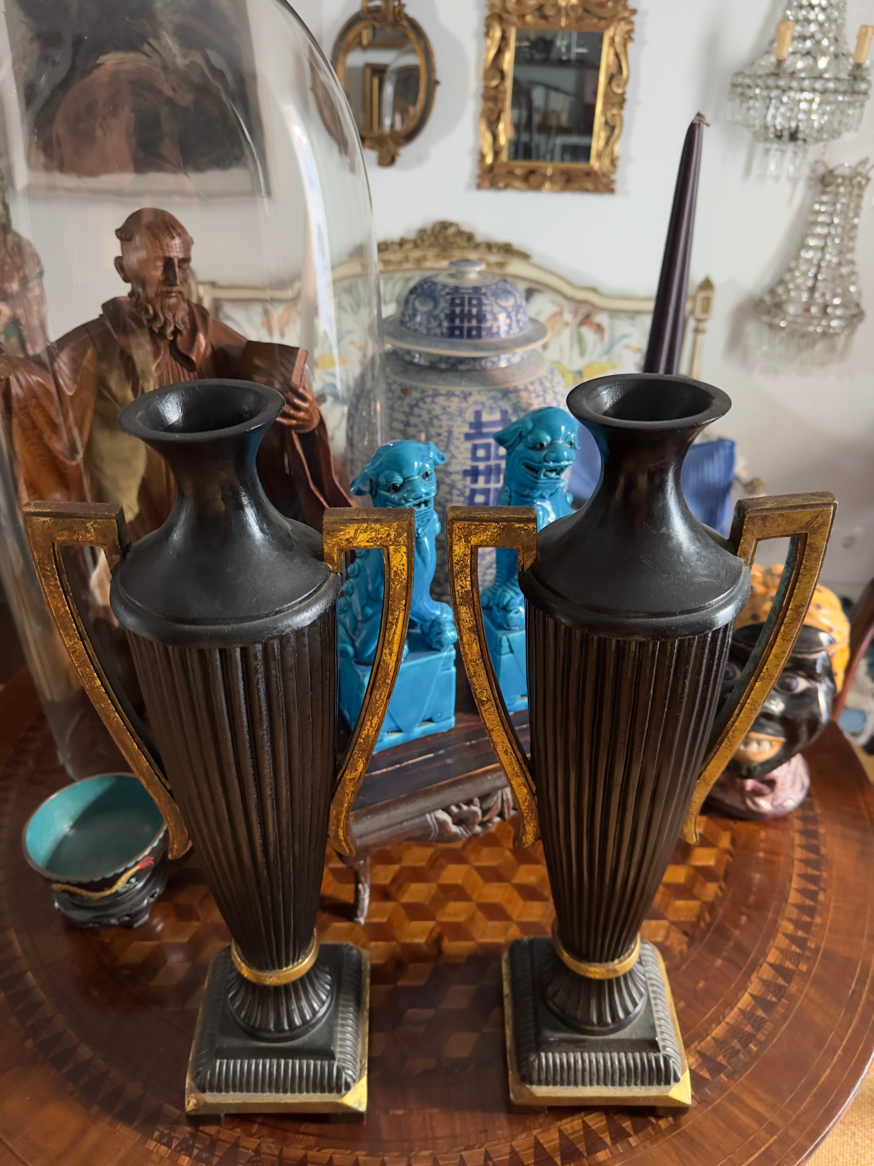 Vasos / Par Jarras estilo Império