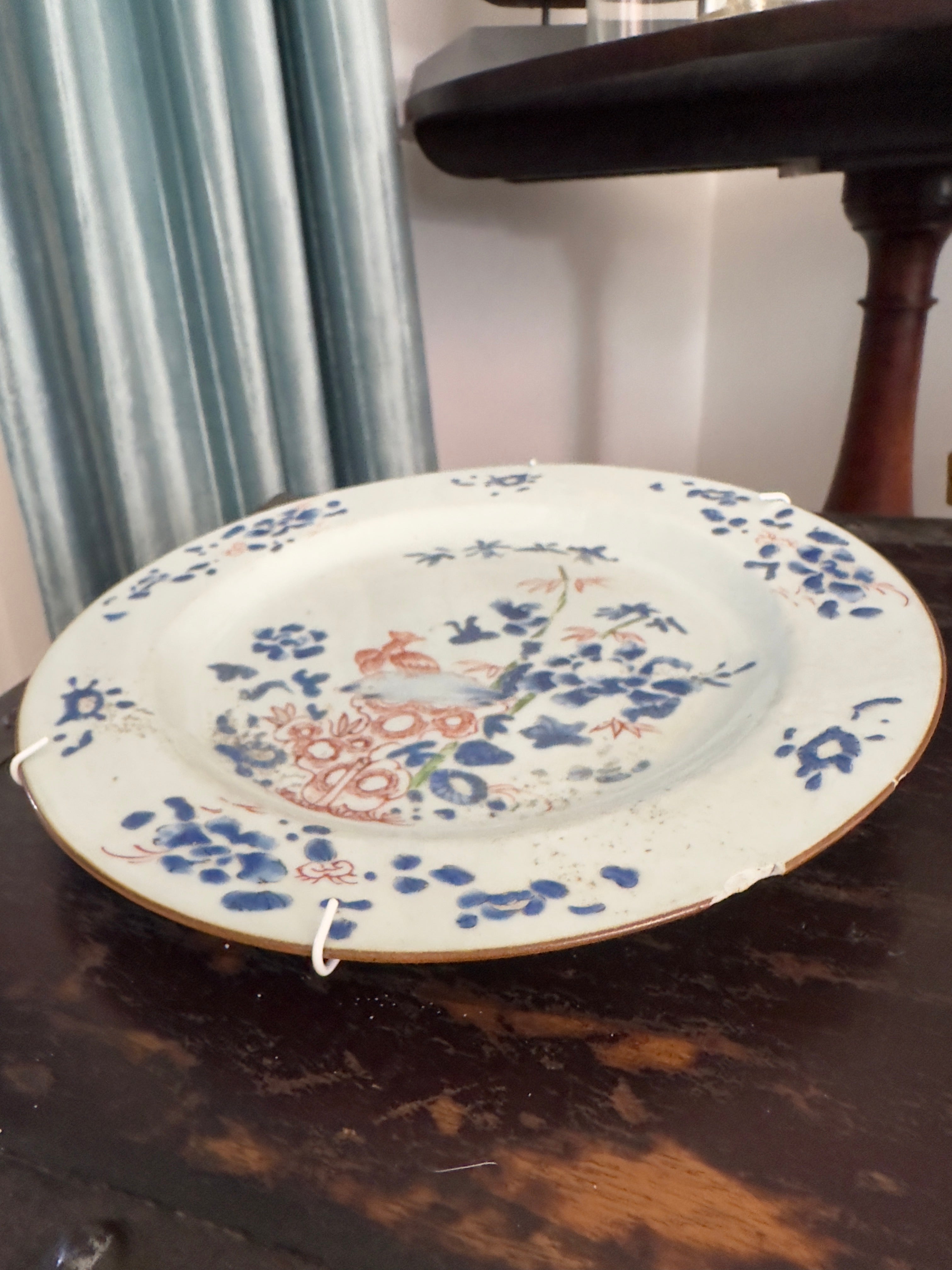 Porcelana / Prato chinês do Século XVIII