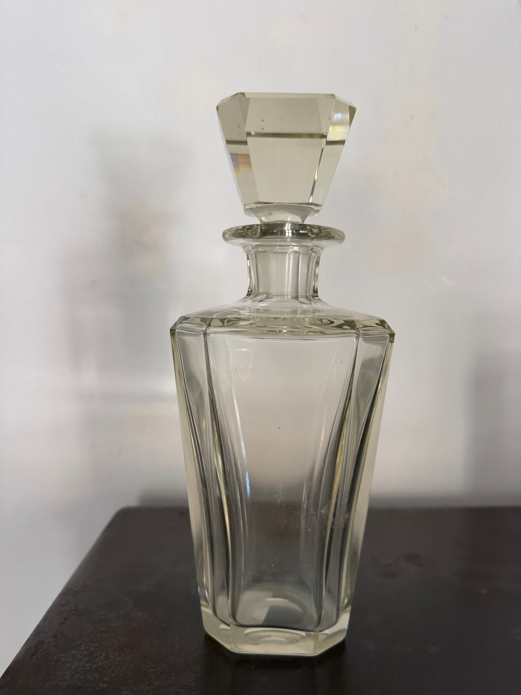 Cristal / Garrafa licor Arte Deco
