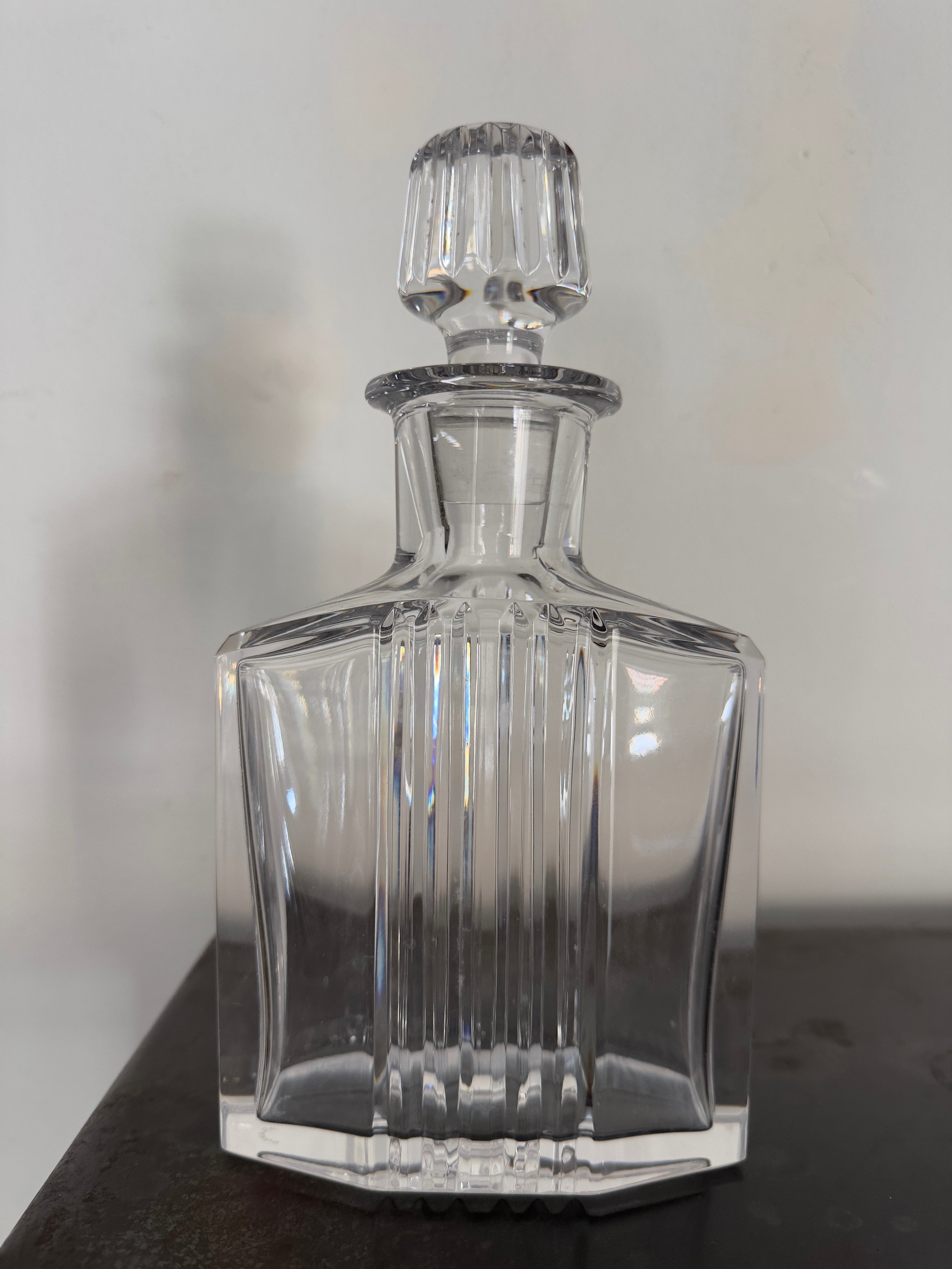 Cristal / Garrafa licor Arte Deco