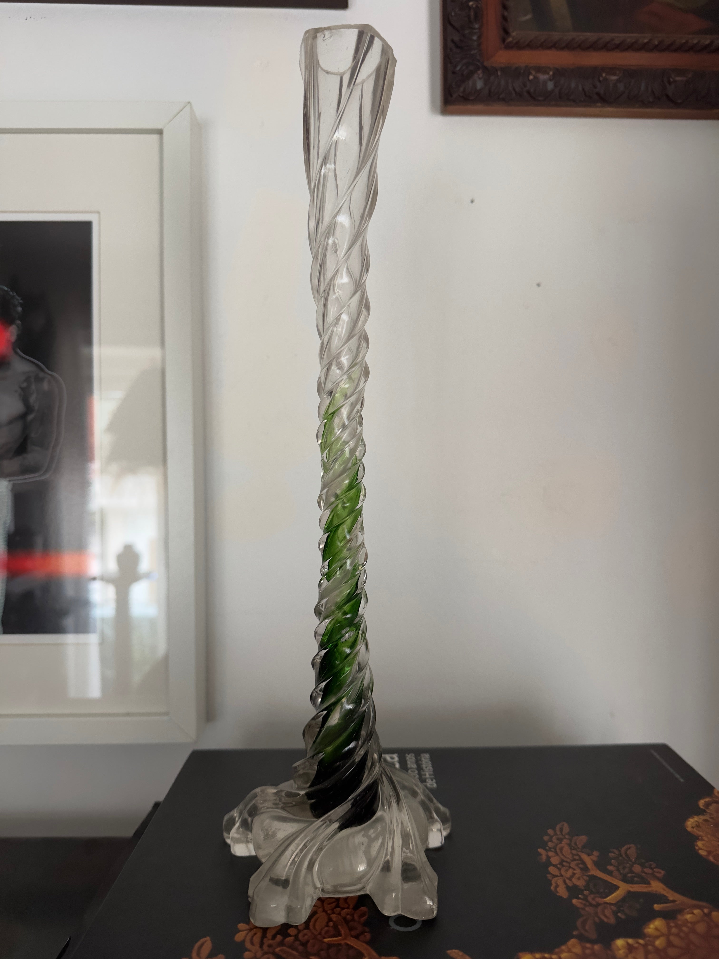 Jarra solitário em vidro