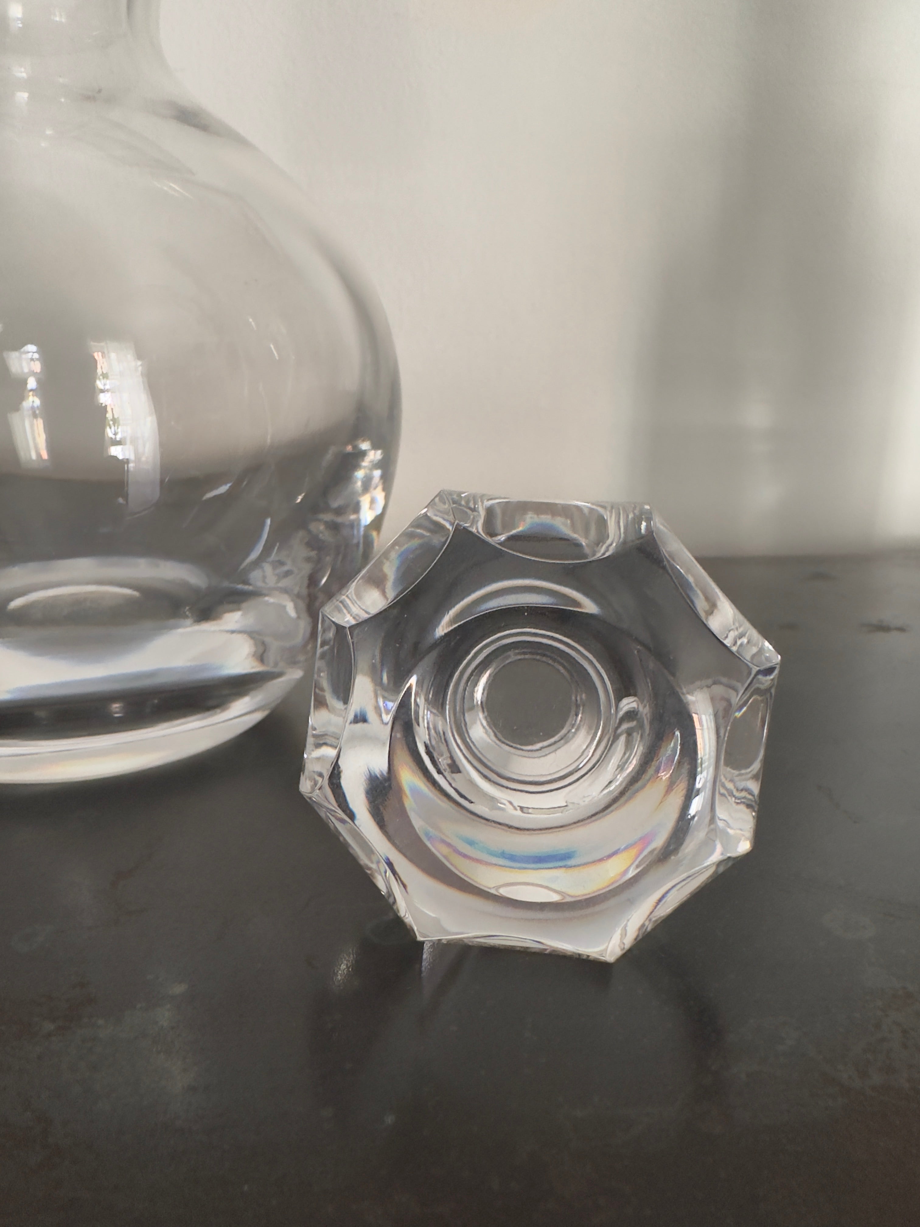Cristal / Garrafa licor Atlantis