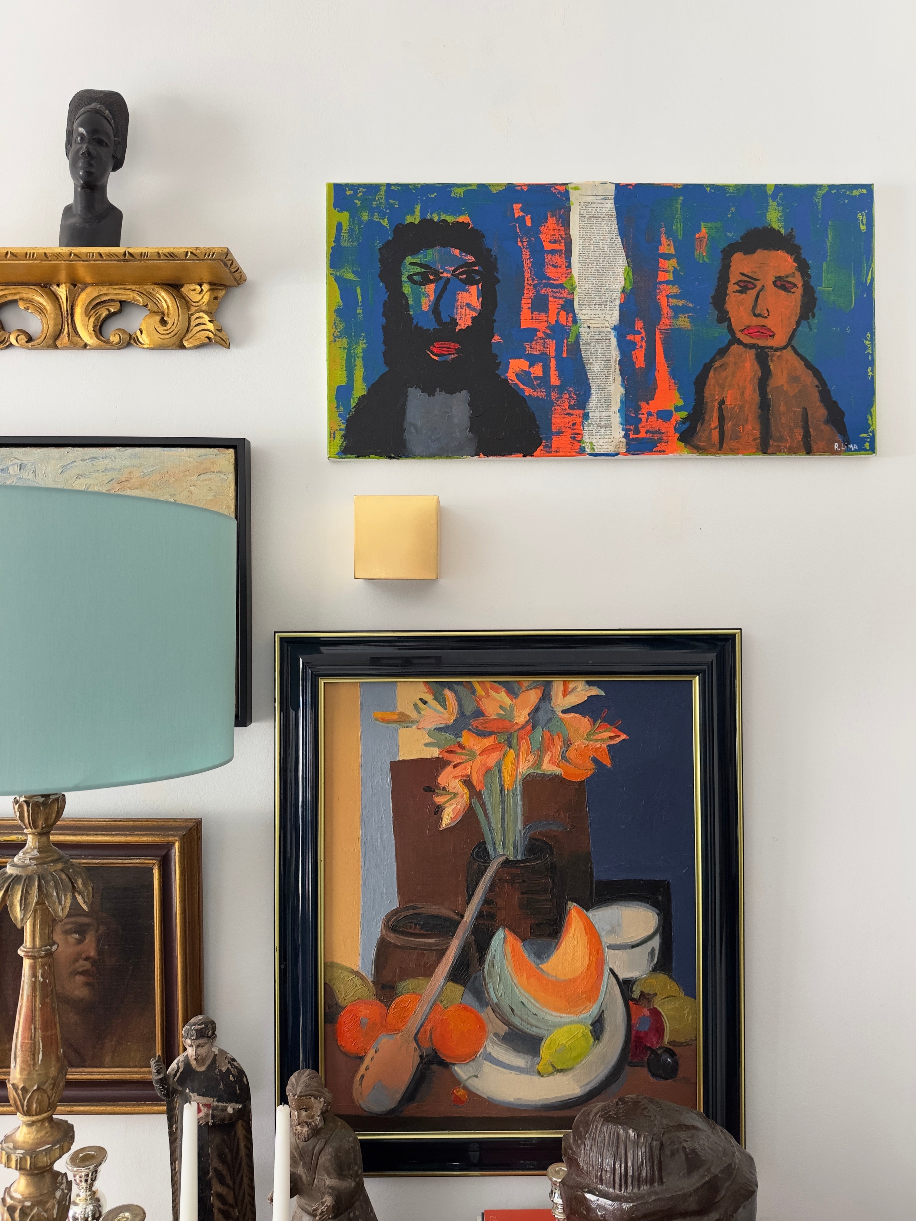 Quadro / Pintura Casal de Raphael Lima