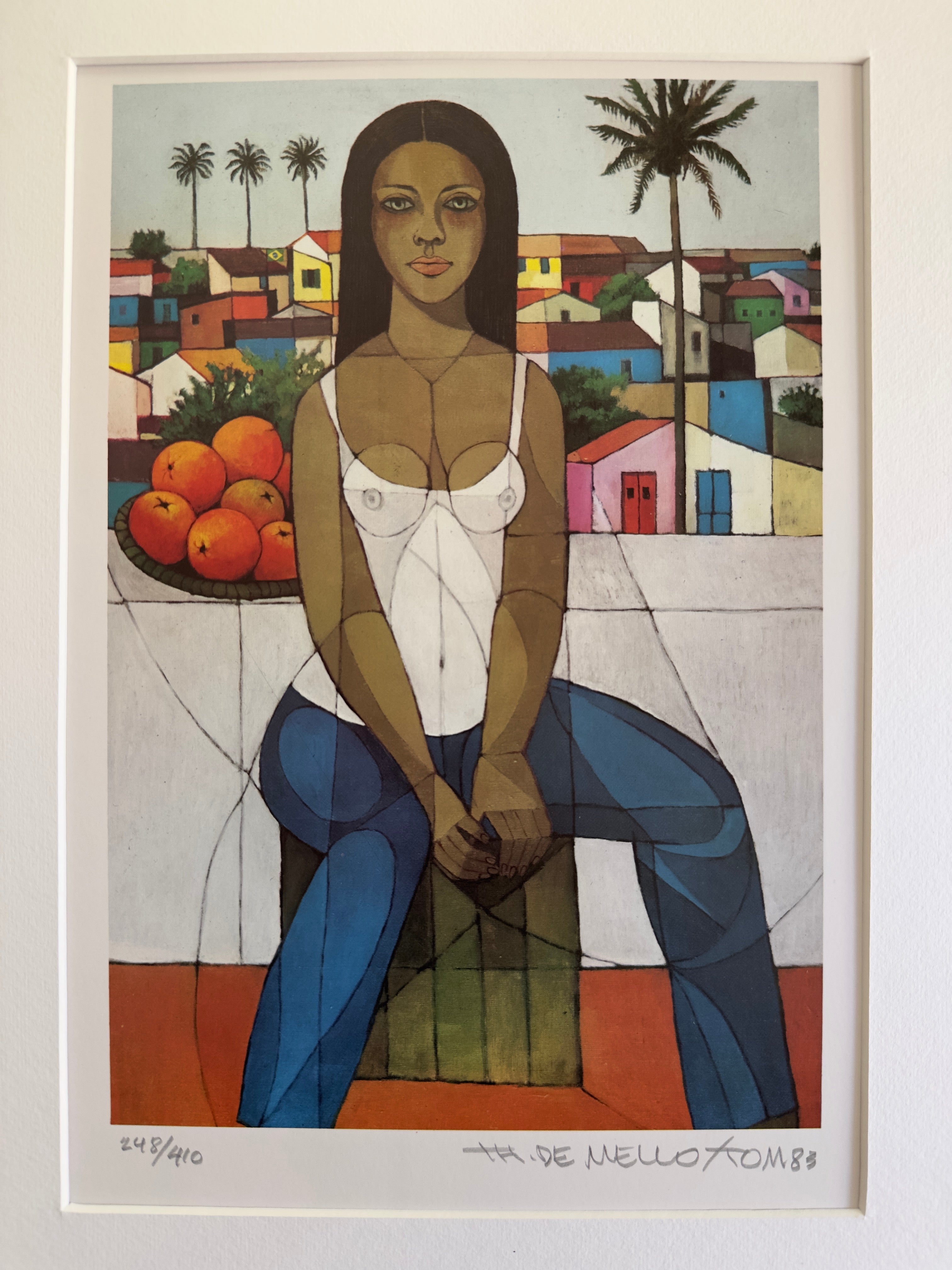 Quadro / Serigrafia de Thomaz José de Mello (TOM)