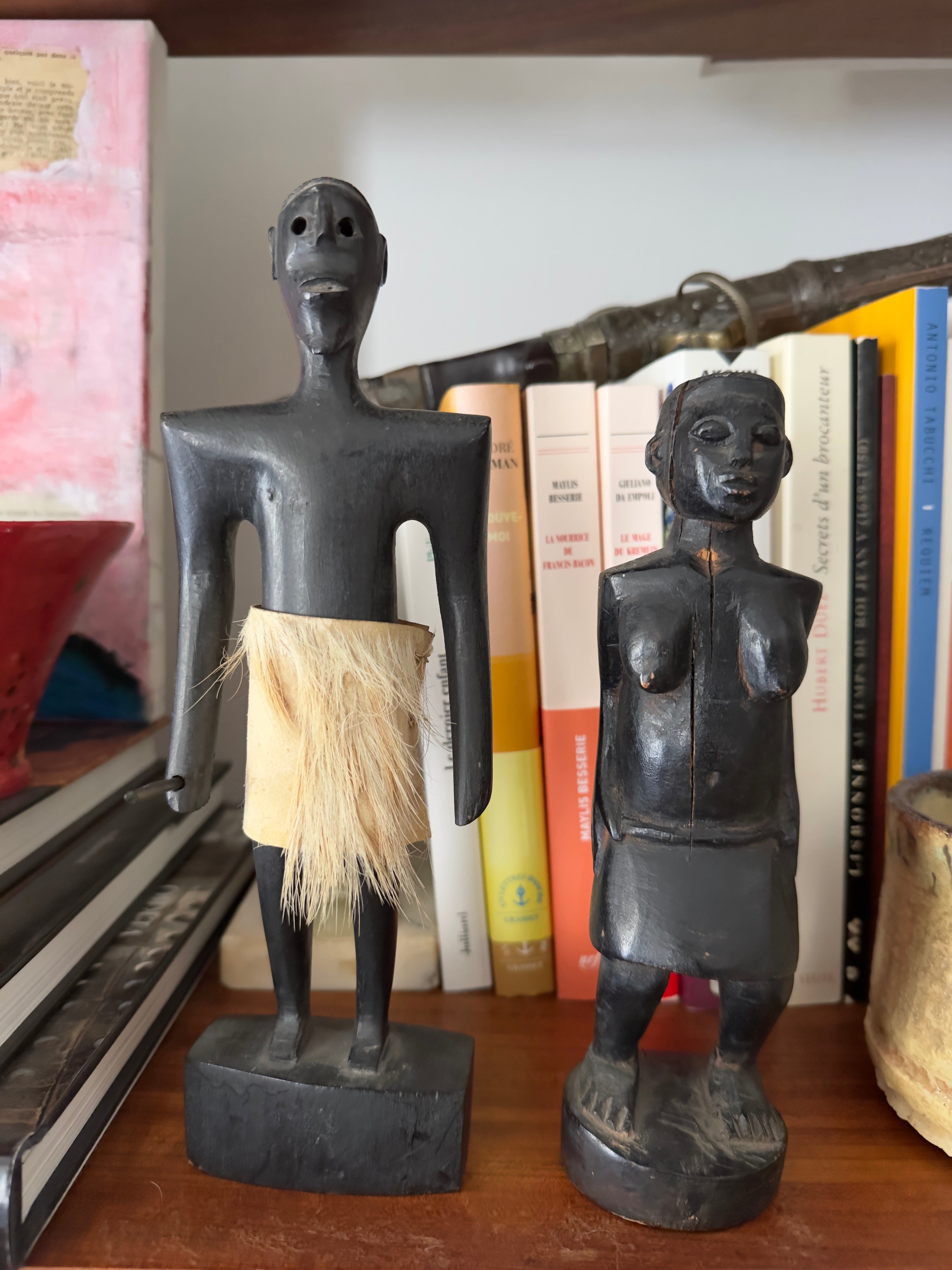 Esculturas africanas (par)