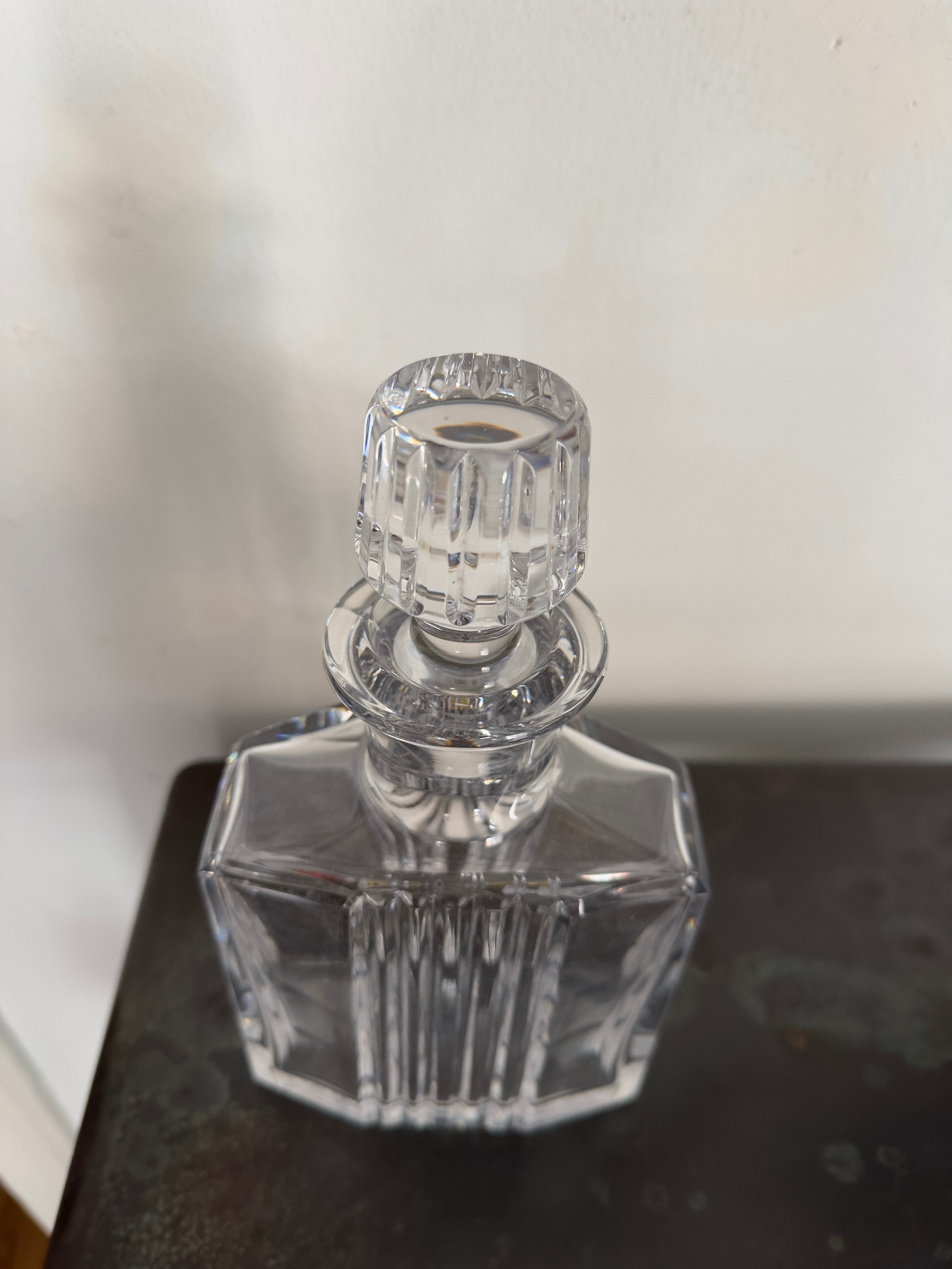 Cristal / Garrafa licor Arte Deco