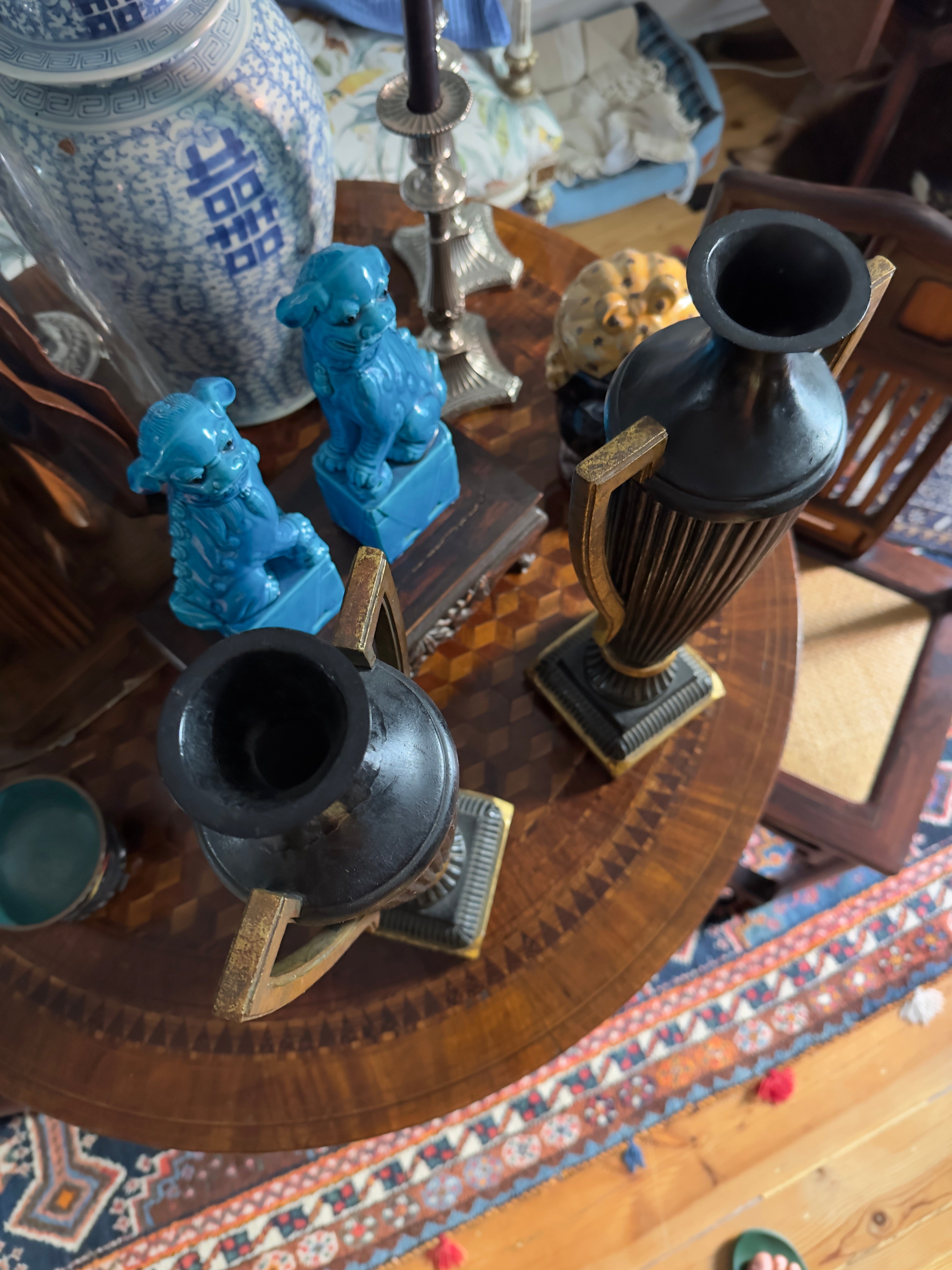 Vasos / Par Jarras estilo Império