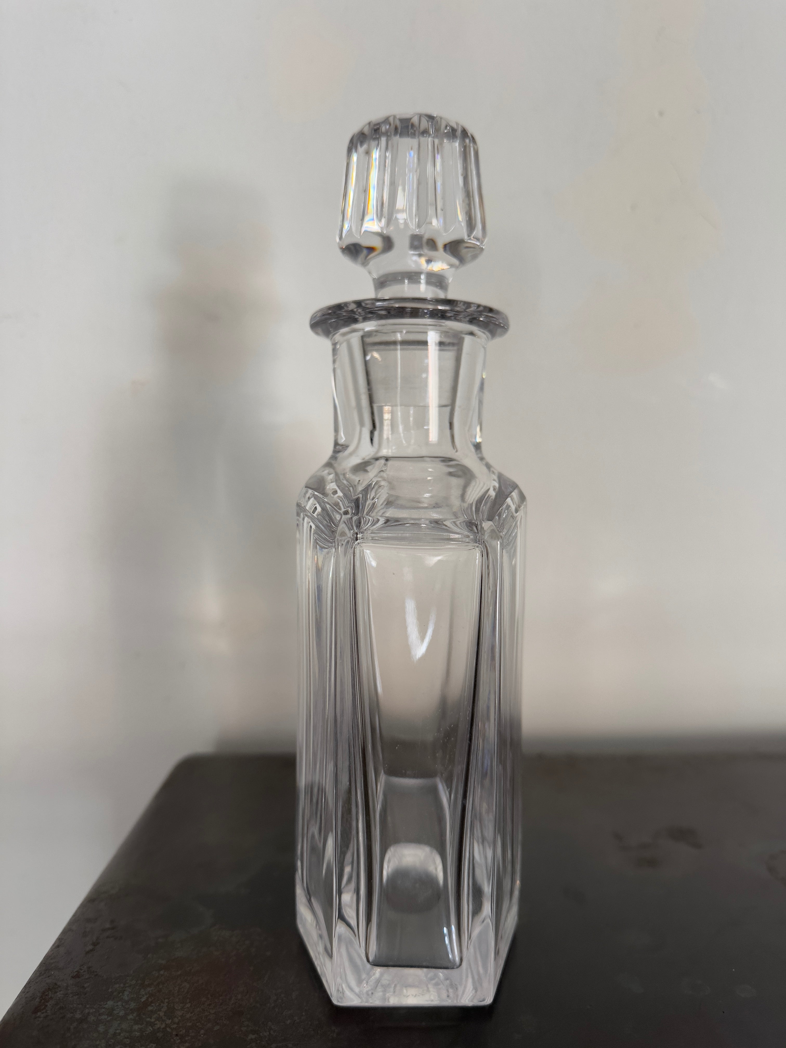 Cristal / Garrafa licor Arte Deco