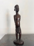 Busto / Escultura figura masculina africana Maconde